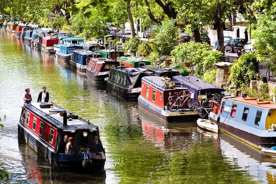 Stay aboard a luxury barge