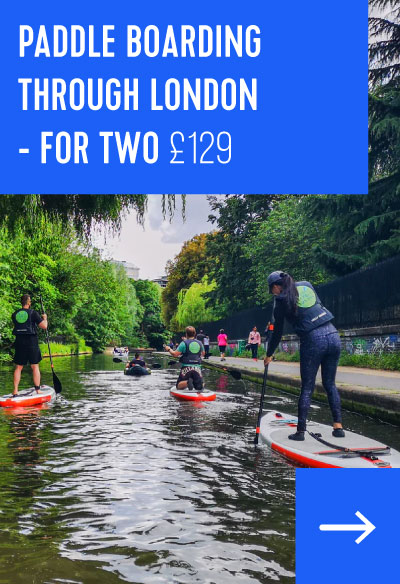 Paddle boarding through London - For Two £129