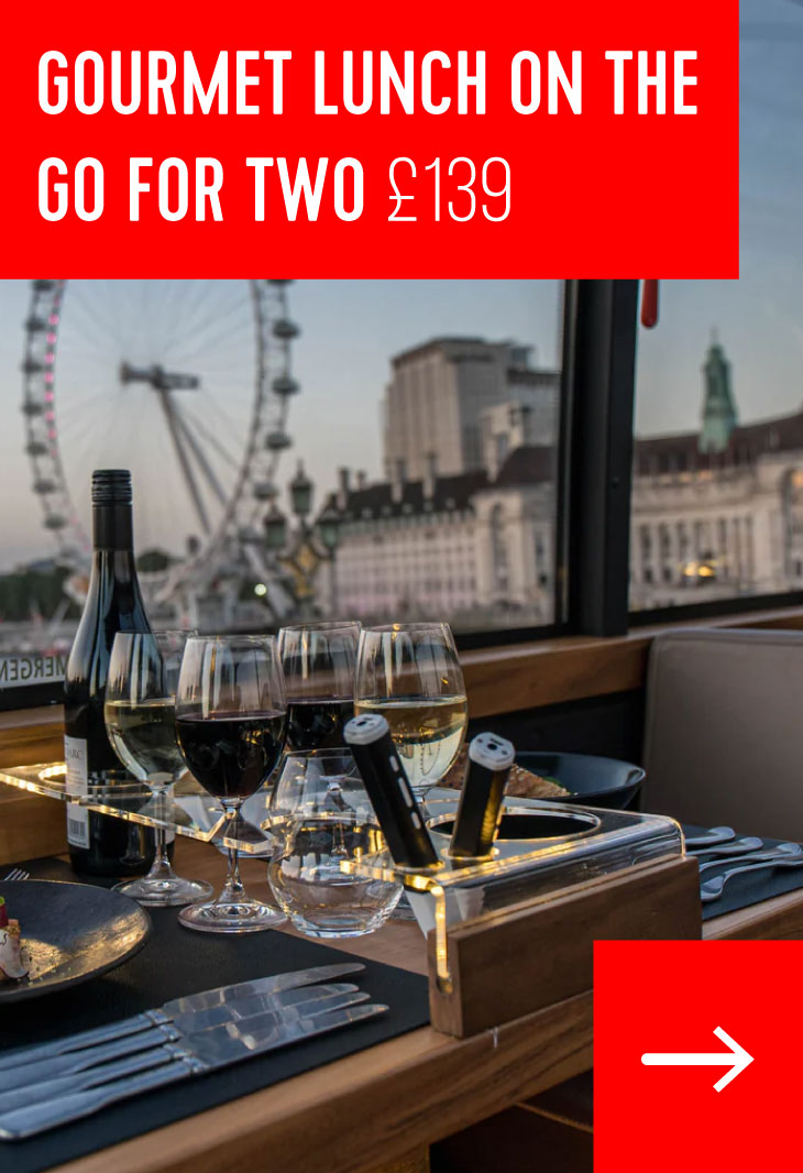 Gourmet Lunch on the Go for Two £139