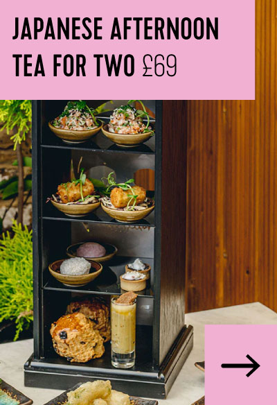 Japanese Afternoon Tea for Two at Sanctum Soho Hotel £69