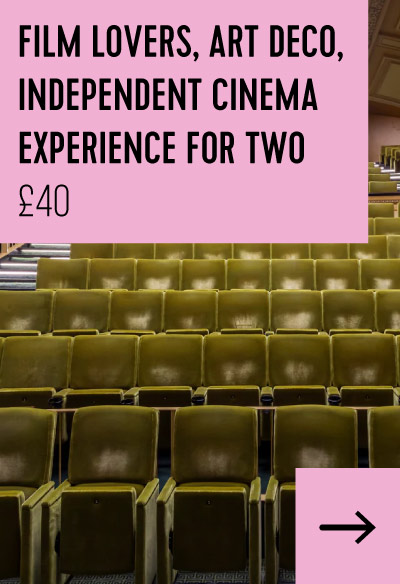 Film Lovers, Art Deco, Independent Cinema Experience for Two £40