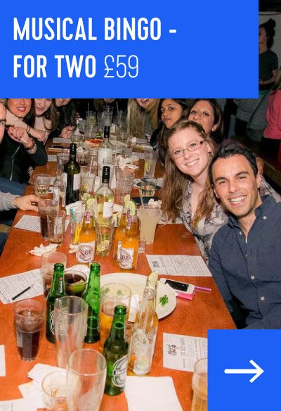 Musical Bingo - for two £59