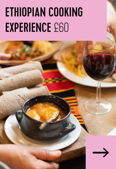 Ethiopian Cooking Experience £60