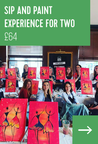 Sip and Paint Experience for Two £64