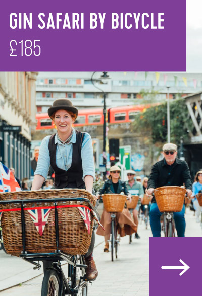 Gin Safari by Bicycle for Two £185