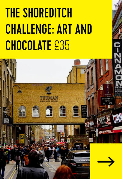 The Shoreditch Challenge: Art and Chocolate £35