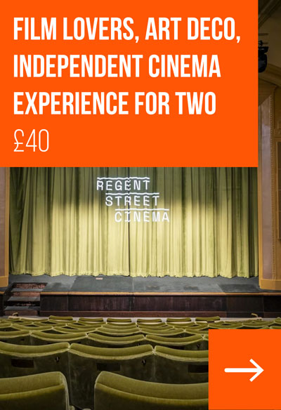 Film Lovers, Art Deco, Independent Cinema Experience for Two £40